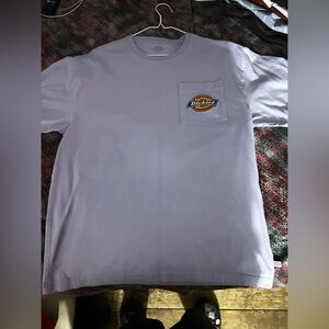 Dickies Men's Light Purple Short Sleeve Tee